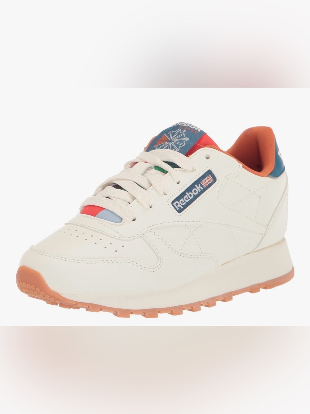 Reebok White Leather unisex classic leather sneaker